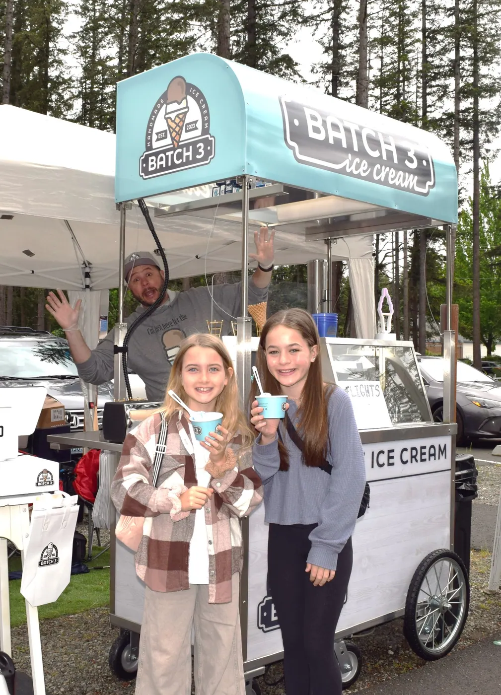 Batch 3 at the farmers market